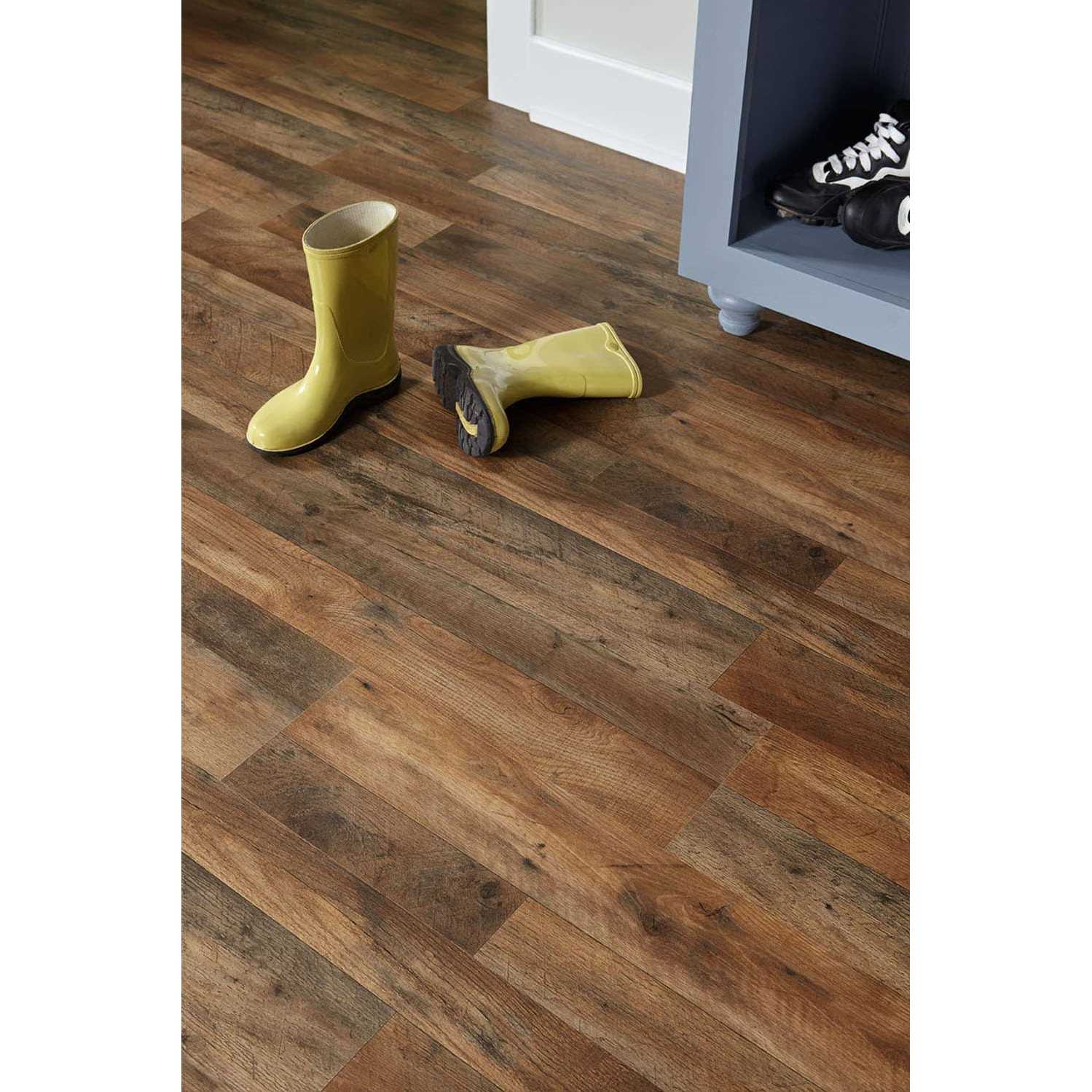 Unbranded Florian Oak 7-mm T x 8-in W x 48-in L Wood Plank Laminate Flooring 360731-31568 - Image 3