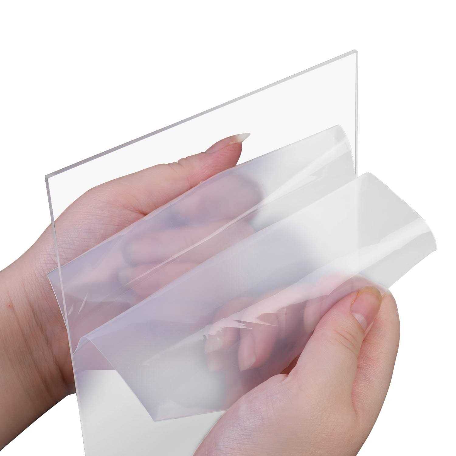 Custom Cut Plexiglass Sheet Cut to Size-Clear Acrylic Sheet Thick with Flat Edges and Protective Film - Image 5