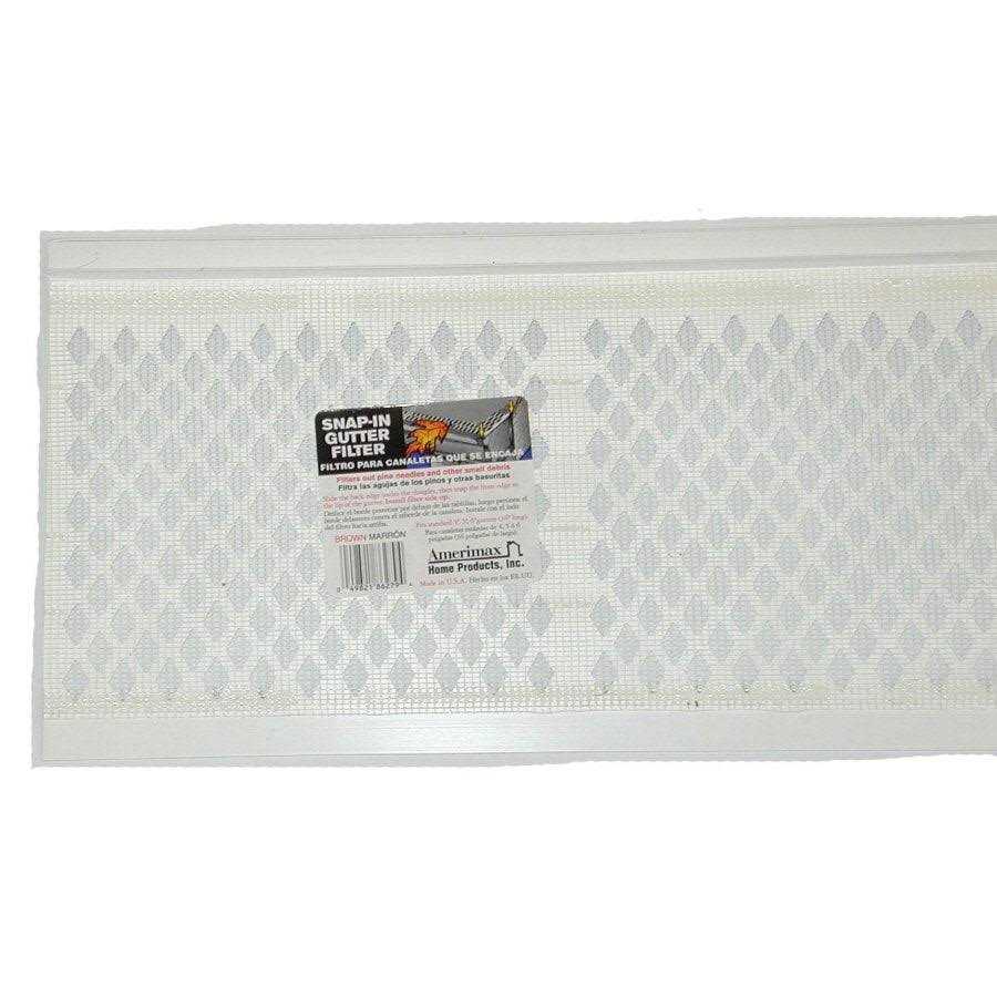 Amerimax 3 ft White Snap-in Gutter Guard Filter - Image 3