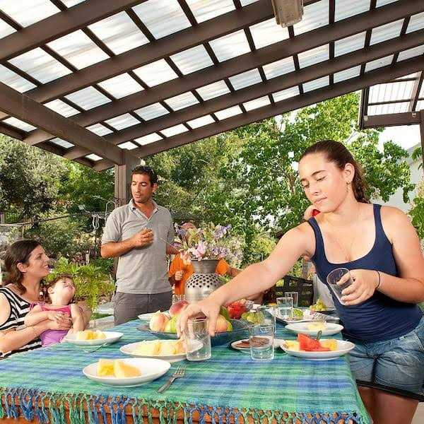 Suntuf 26 in. x 6 ft Polycarbonate Roof Panel - Image 2