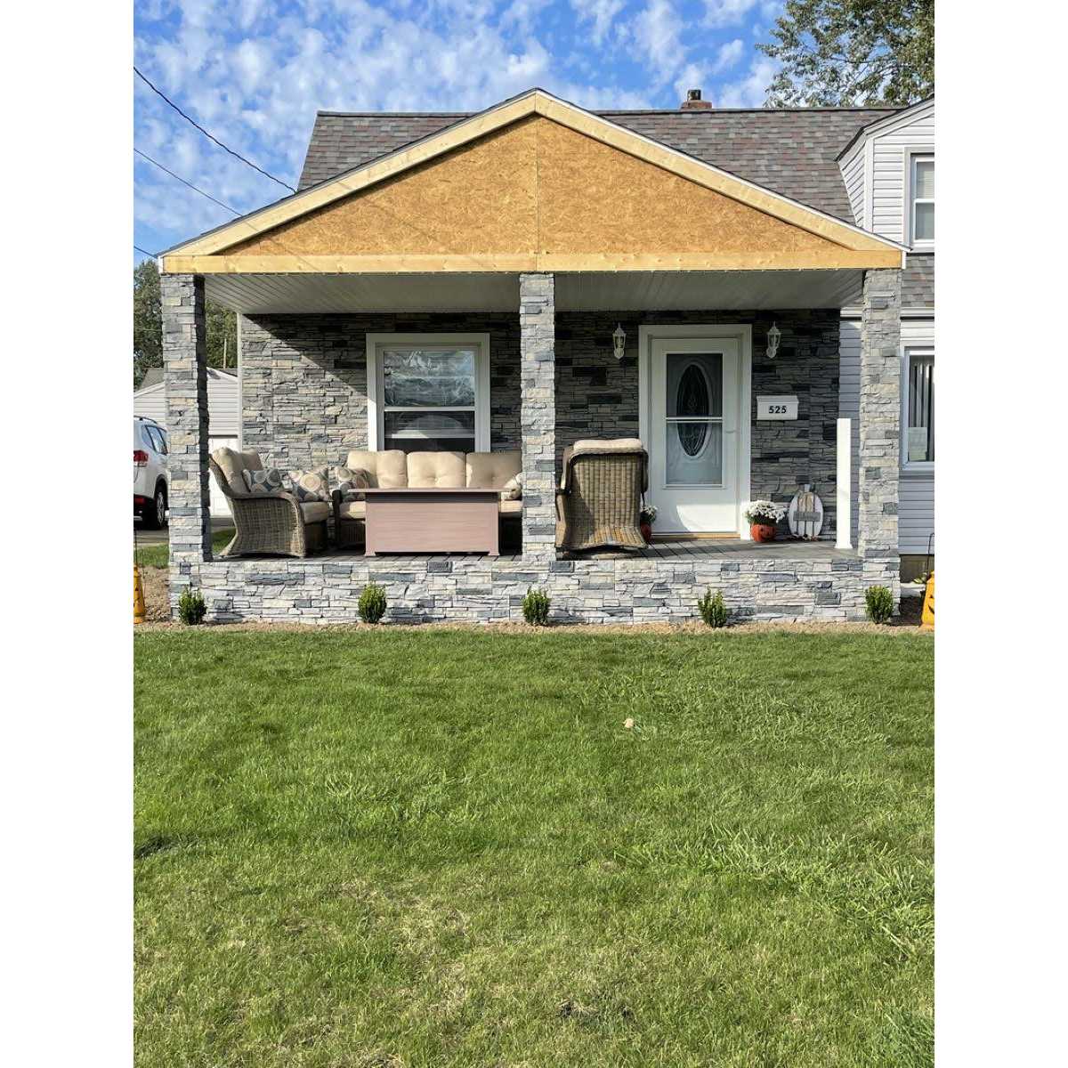 GenStone Faux Stacked Stone Pillar Panel - Image 2