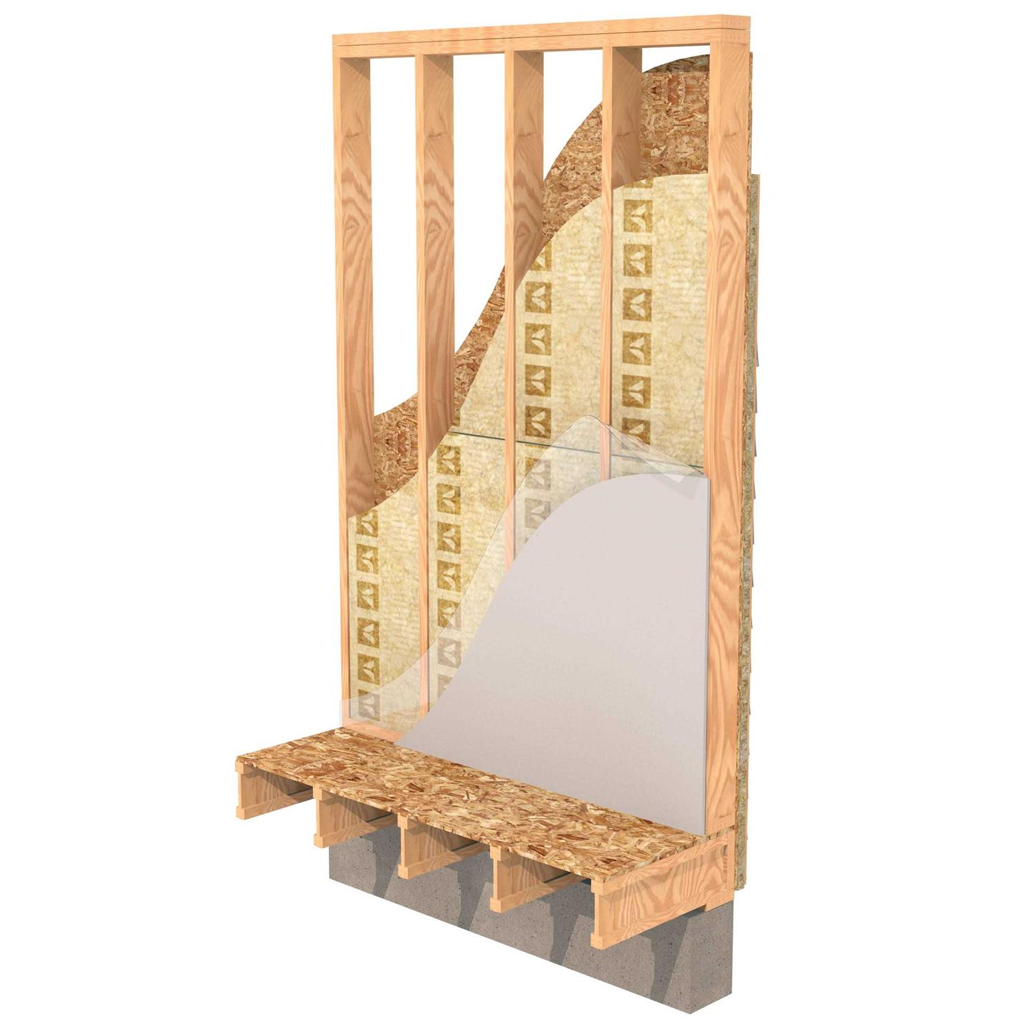 Rockwool Comfortbatt R-23 Attic Wall Unfaced Stone Wool Batt Insulation - Image 5