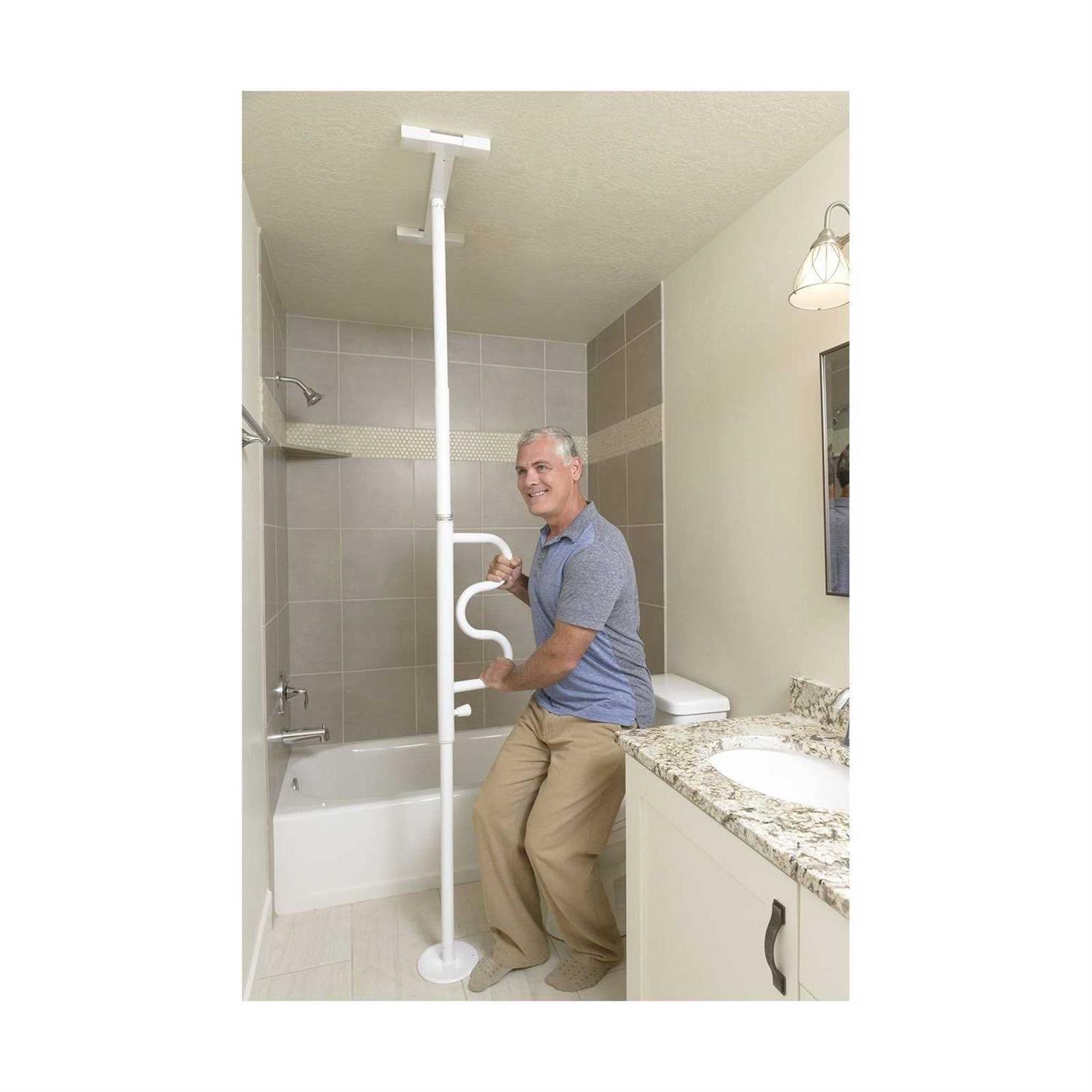 Stander Security Pole & Curve Grab Bar - Image 5