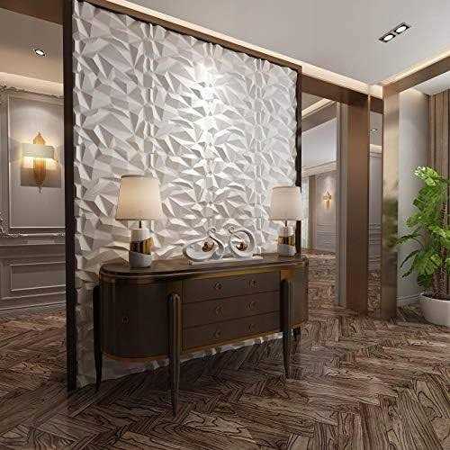 Art3d Decorative 3D Wall Panels in Diamond Design - Image 3