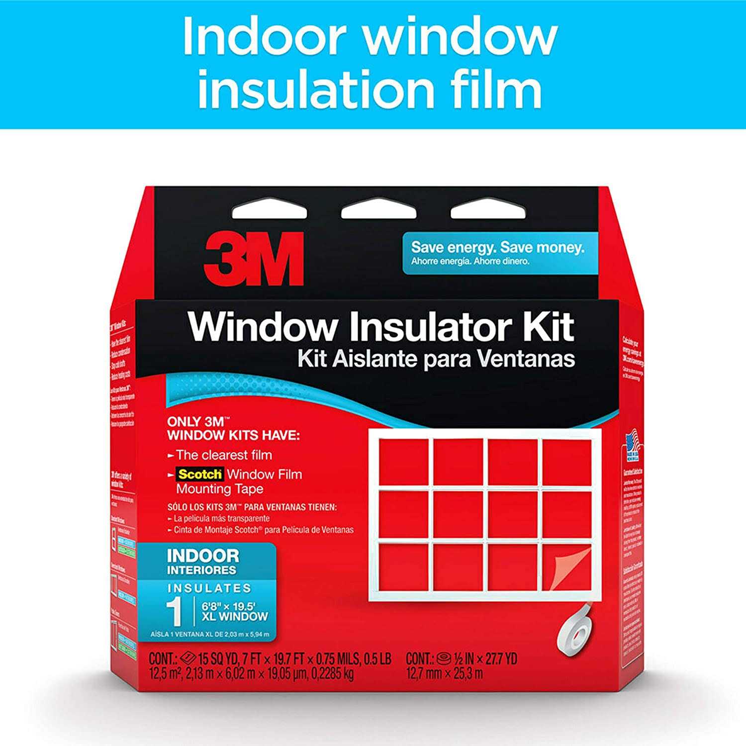 3M Indoor Window Insulator Kit - Image 4