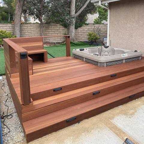 Swaner Hardwood 2 in. x African Mahogany S4S Board - Image 5