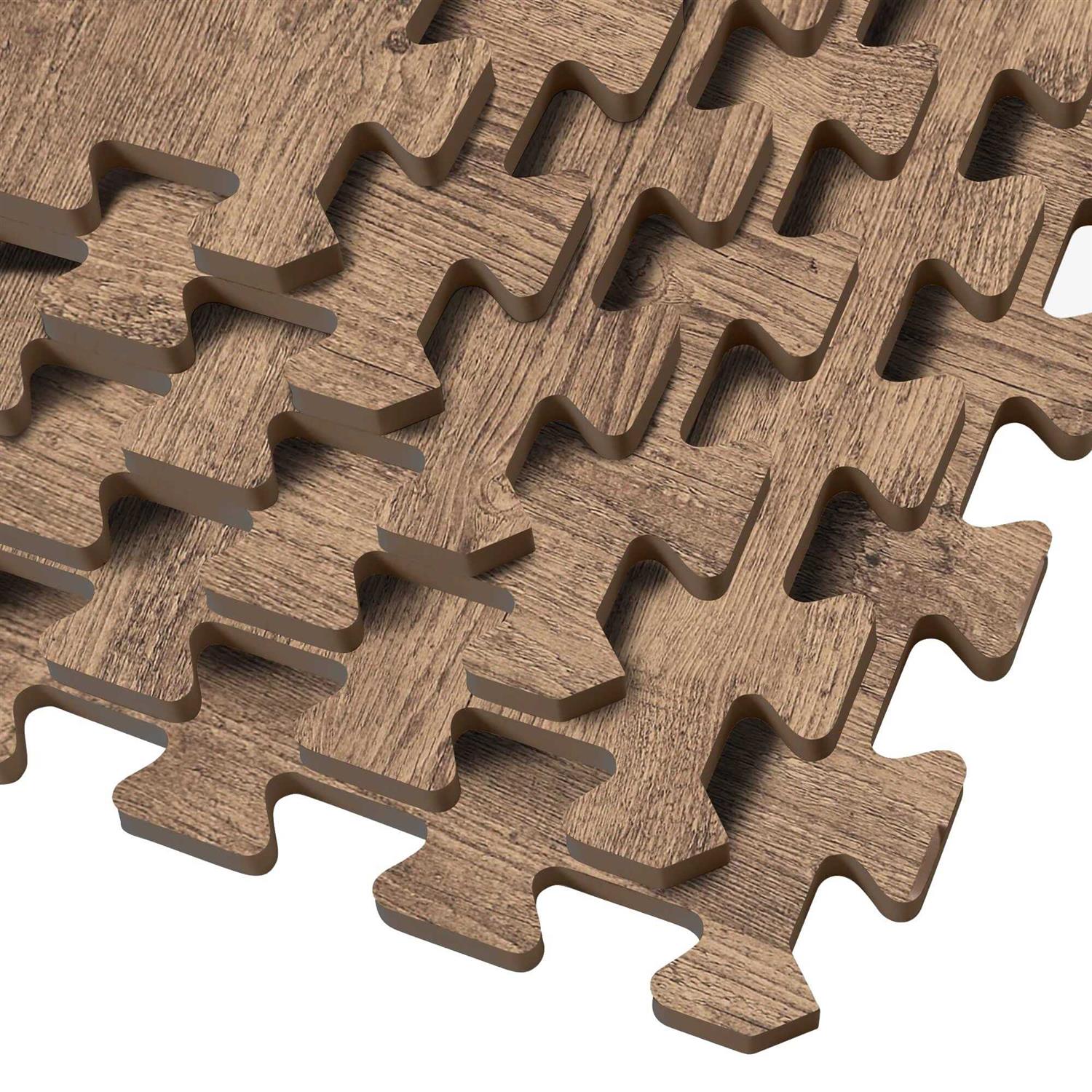 We Sell Mats Forest Floor Farmhouse Collection 3/8 inch Thick Printed Wood Grain - Image 5