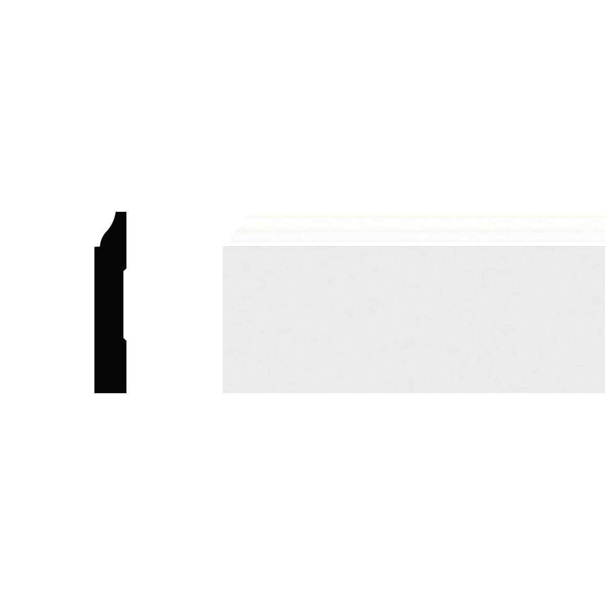 9/16-in x 3.25-in x 8-ft Pine Baseboard Moulding Wm623 - Image 4