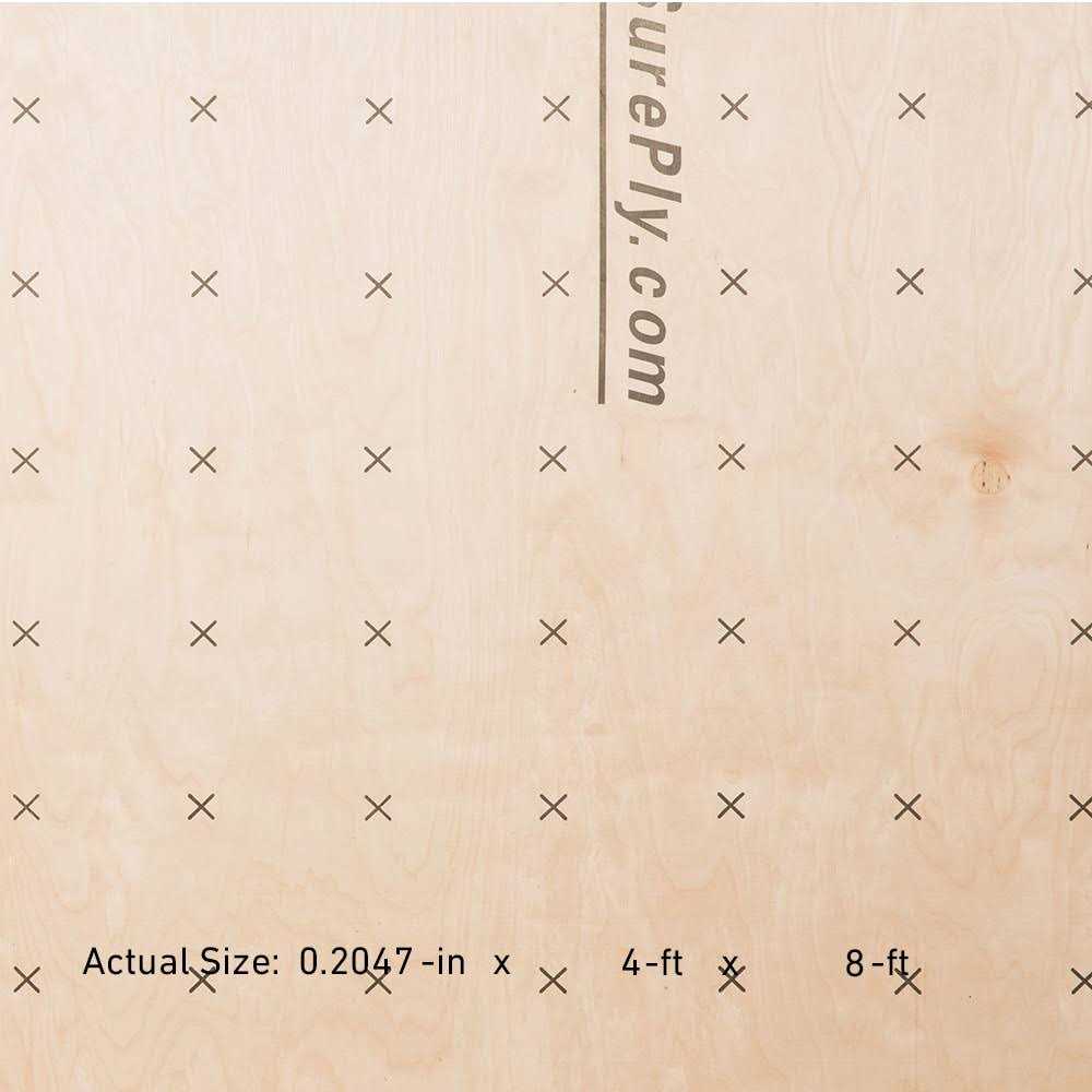 Lowe's 1/4-in x 4-ft x 8-ft Poplar Sanded Plywood Underlayment 520357