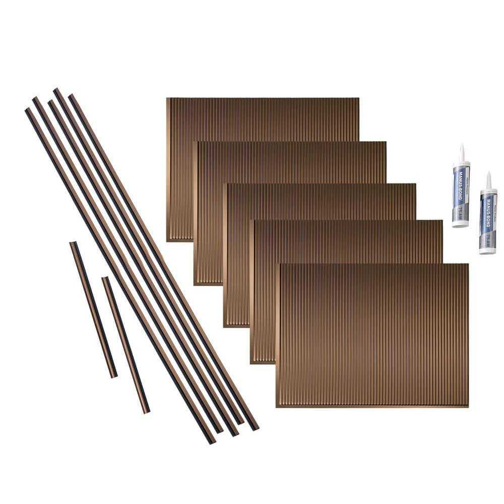 Fasade Rib Backsplash Kit - Image 2