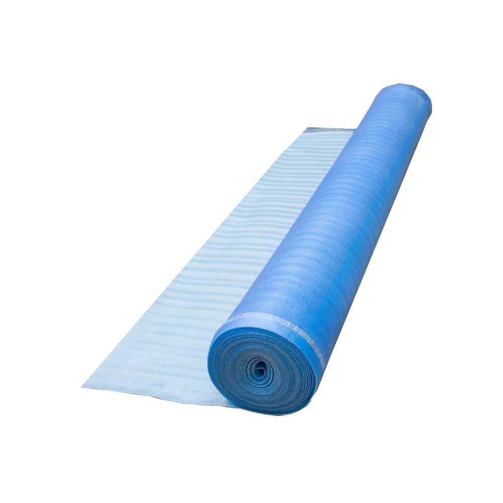 Bestlaminate 3in1 Vapor Barrier Flooring Underlayment w/Overlap and pre-Attached Tape Strip - Image 4