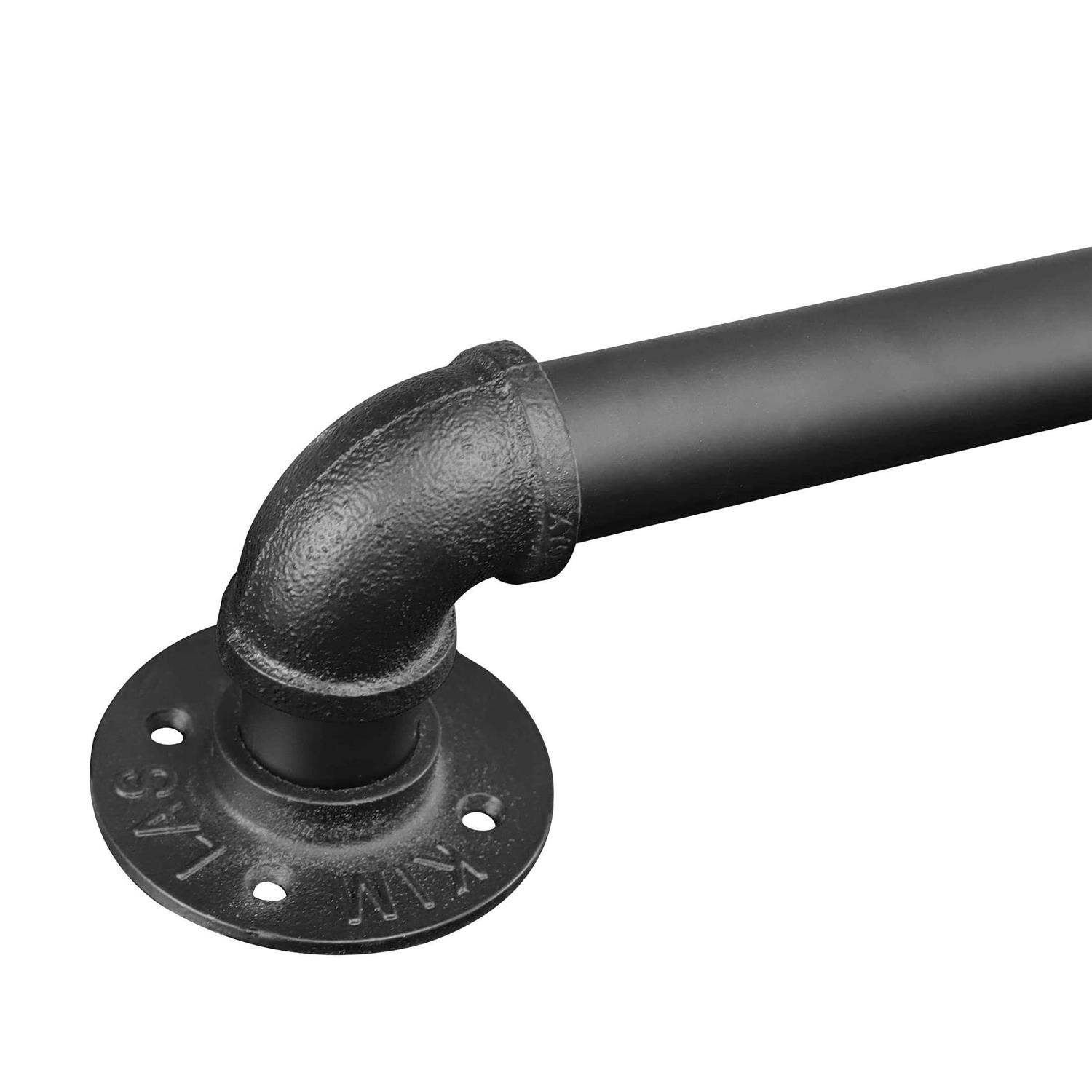 Toriexon Staircase Handrails Galvanized Steel Stair Railing Easy to Install - Image 3