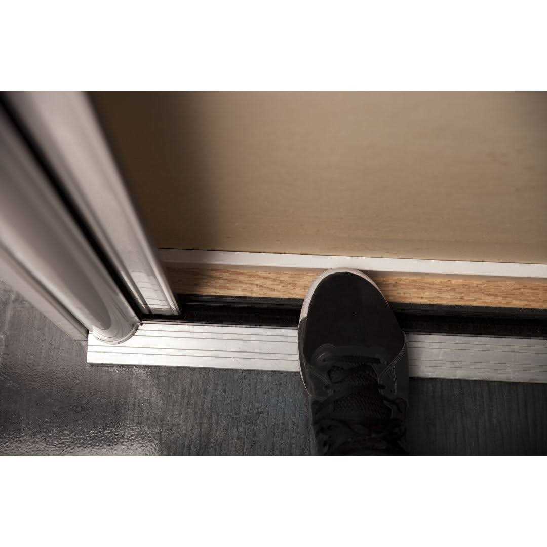 Casper Disappearing Screens 36-in x 84-in White Aluminum Retractable Screen Door - Image 5