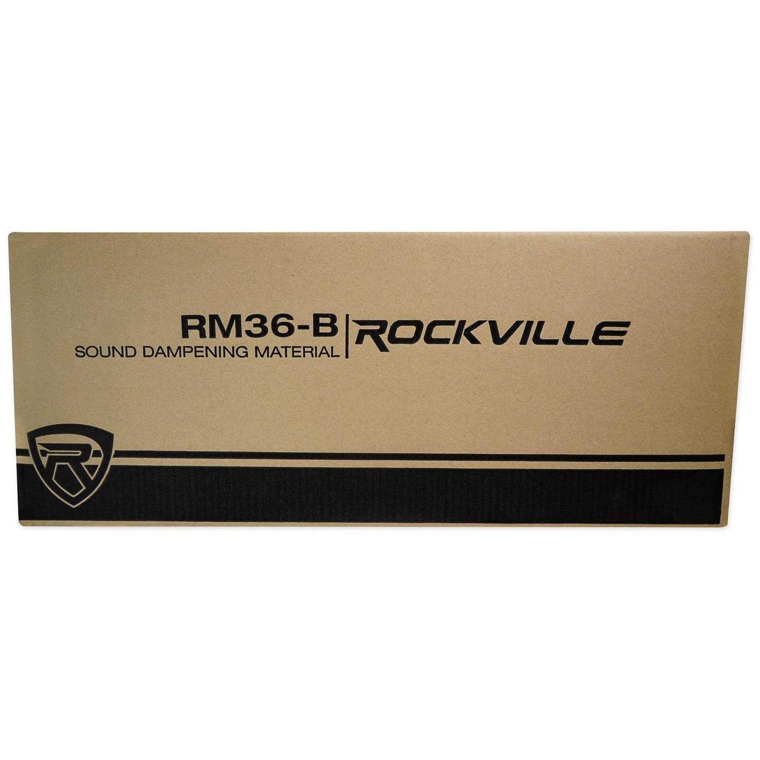Rockville Sound Dampen Deadening Anti-Vibration Car Audio Kit - Image 4