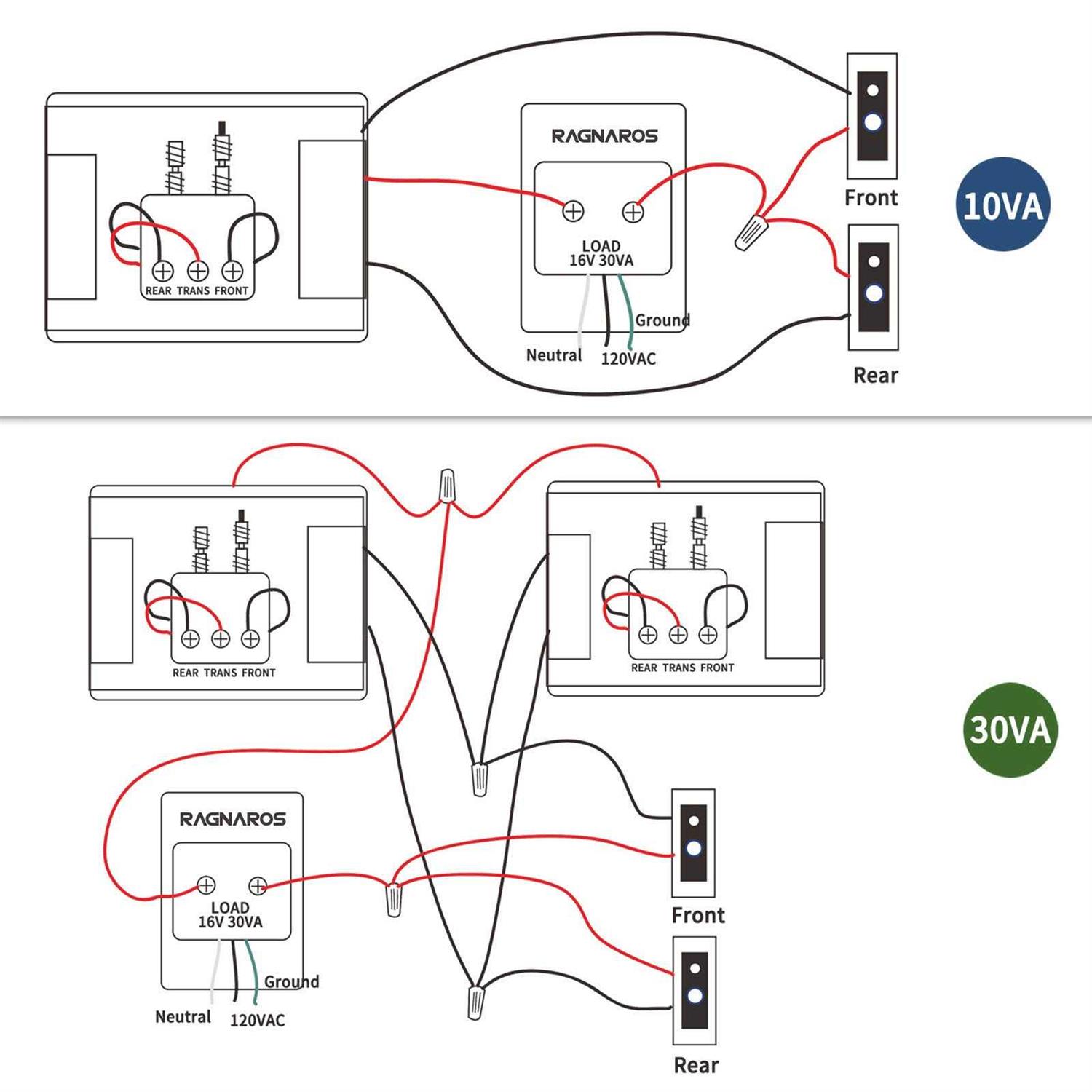 Doorbell Transformer 16V 30VA Comptible with Ring Pro,Nest Hello - Image 4