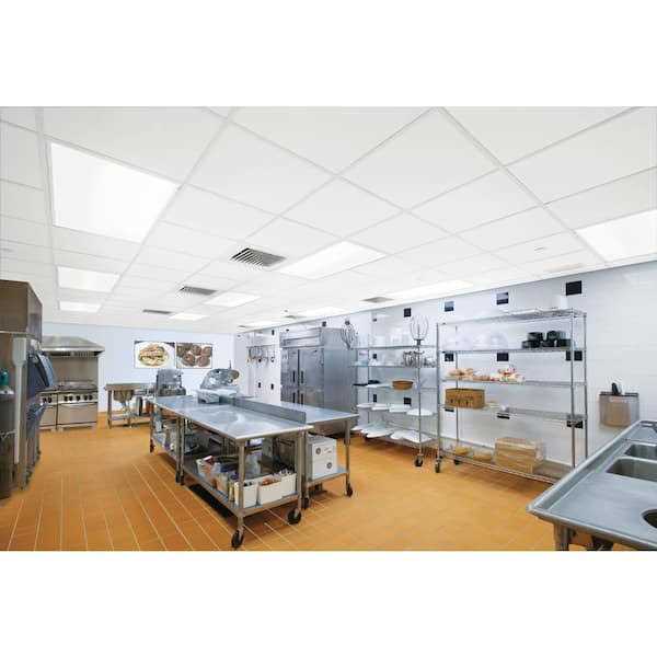 Armstrong Ceilings Kitchen Zone 2 ft. x 2 ft. Square Lay-In Ceiling Tile - Image 4