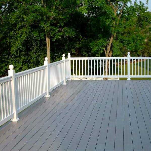 Weatherables 3.5 ft. H x White Vinyl Railing Kit - Image 3