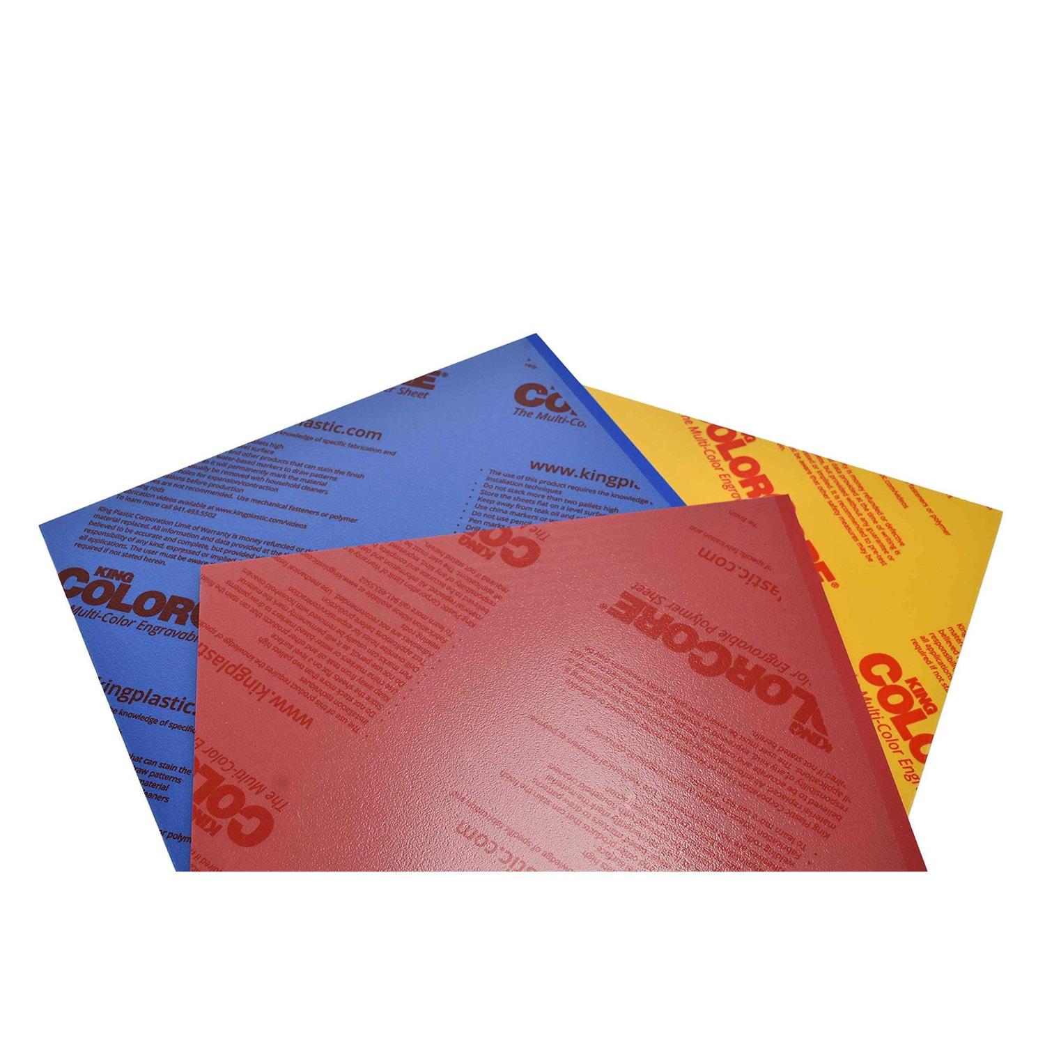 Buyplastic King ColorBoard Plastic Sheet 12 x - Image 4