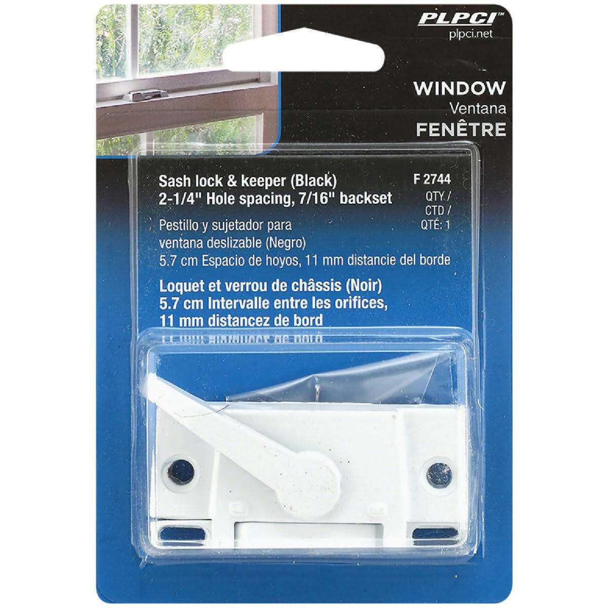 Prime-Line Vinyl Window Sash Lock With Keeper - Image 5