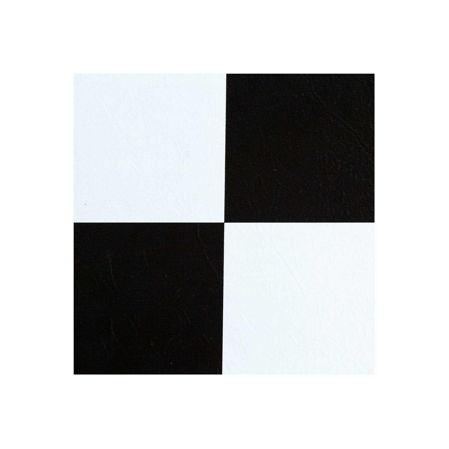 Achim Sterling Black & White 12x12 Self Adhesive Vinyl Floor Tile - Image 3