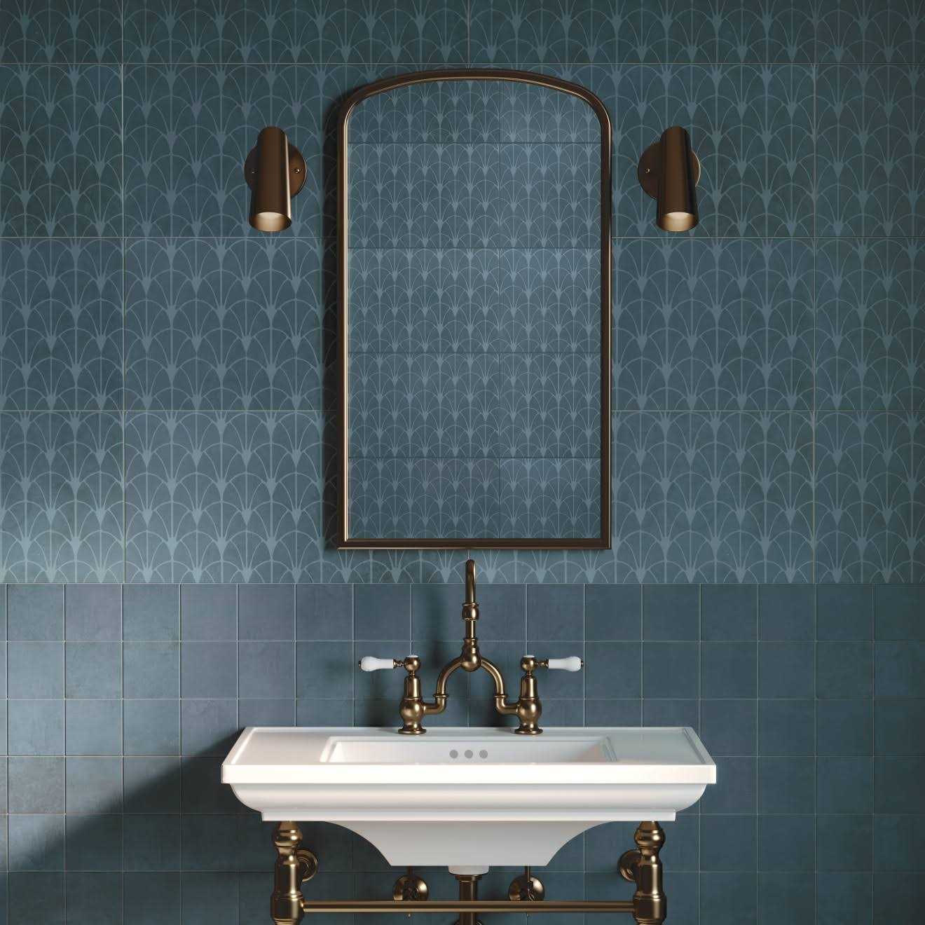 Wave 24 Porcelain Wall & Floor Tile Bedrosians - Image 3