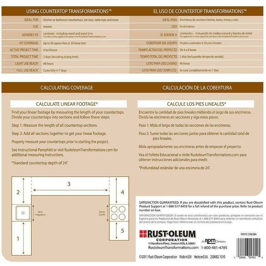 Countertop Transformations Kit Rust-Oleum - Image 4