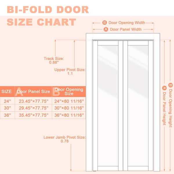 ARK DESIGN 80 in. 3-Lite Frosting Glass MDF - Image 5