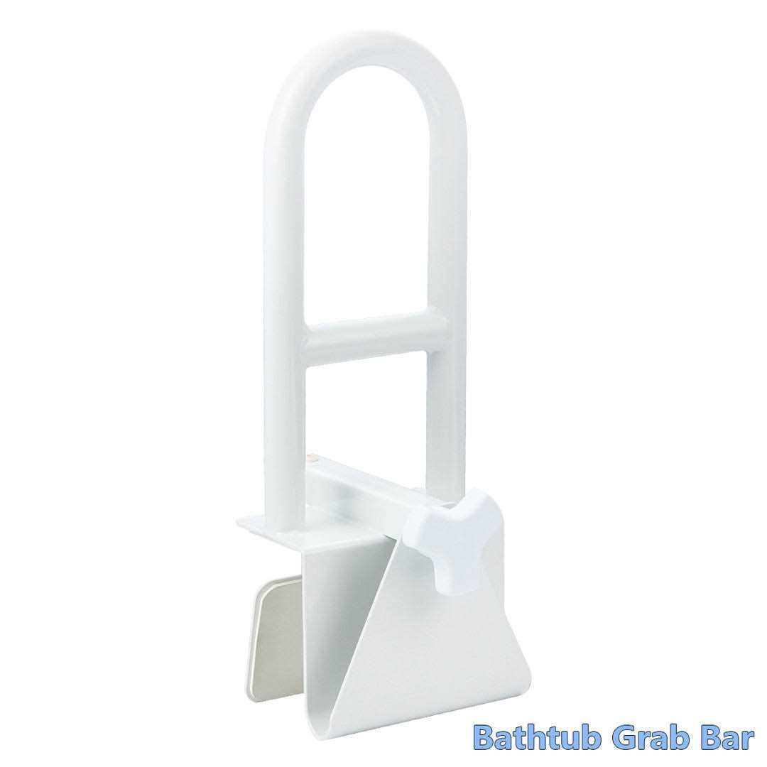 Butizone Bathtub Safety Rail Medical Adjustable Tub Grab Bar Handle Clamp - Image 3