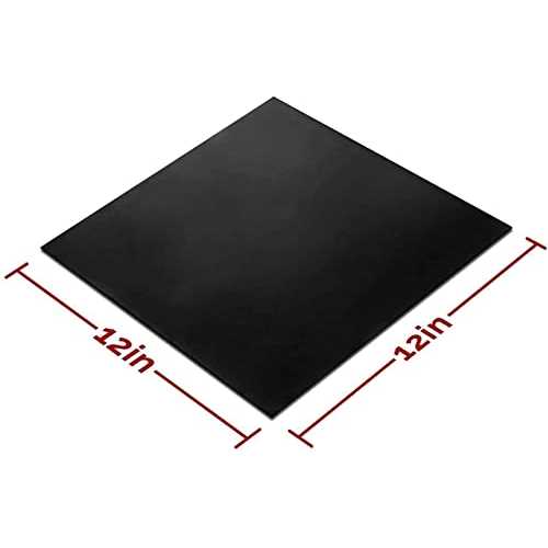 Silicone Rubber Sheet Rolls Heat Resistant Rubber Pad 12X12 inch, 1/8 Thick Silicone Grade Rubber Gasket DIY Material, Supports, Leveling, Sealing, - Image 4