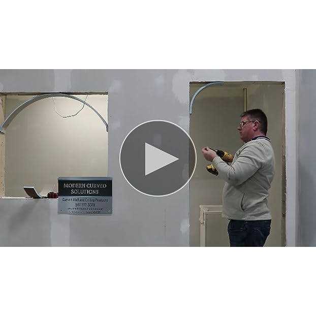 Rounded Doorway Universal Arch Kit Build an Arch in Minutes with The SimpleARCH! 8 Diy Interior Doorway Precurved Drywall - Image 2