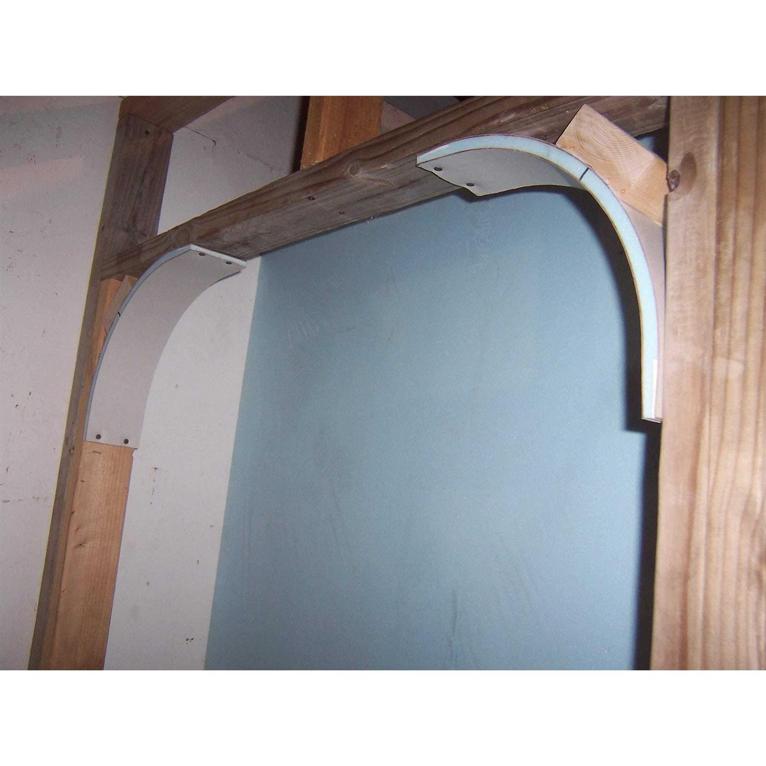 Rounded Doorway Universal Arch Kit Build an Arch in Minutes with The SimpleARCH! 8 Diy Interior Doorway Precurved Drywall - Image 5