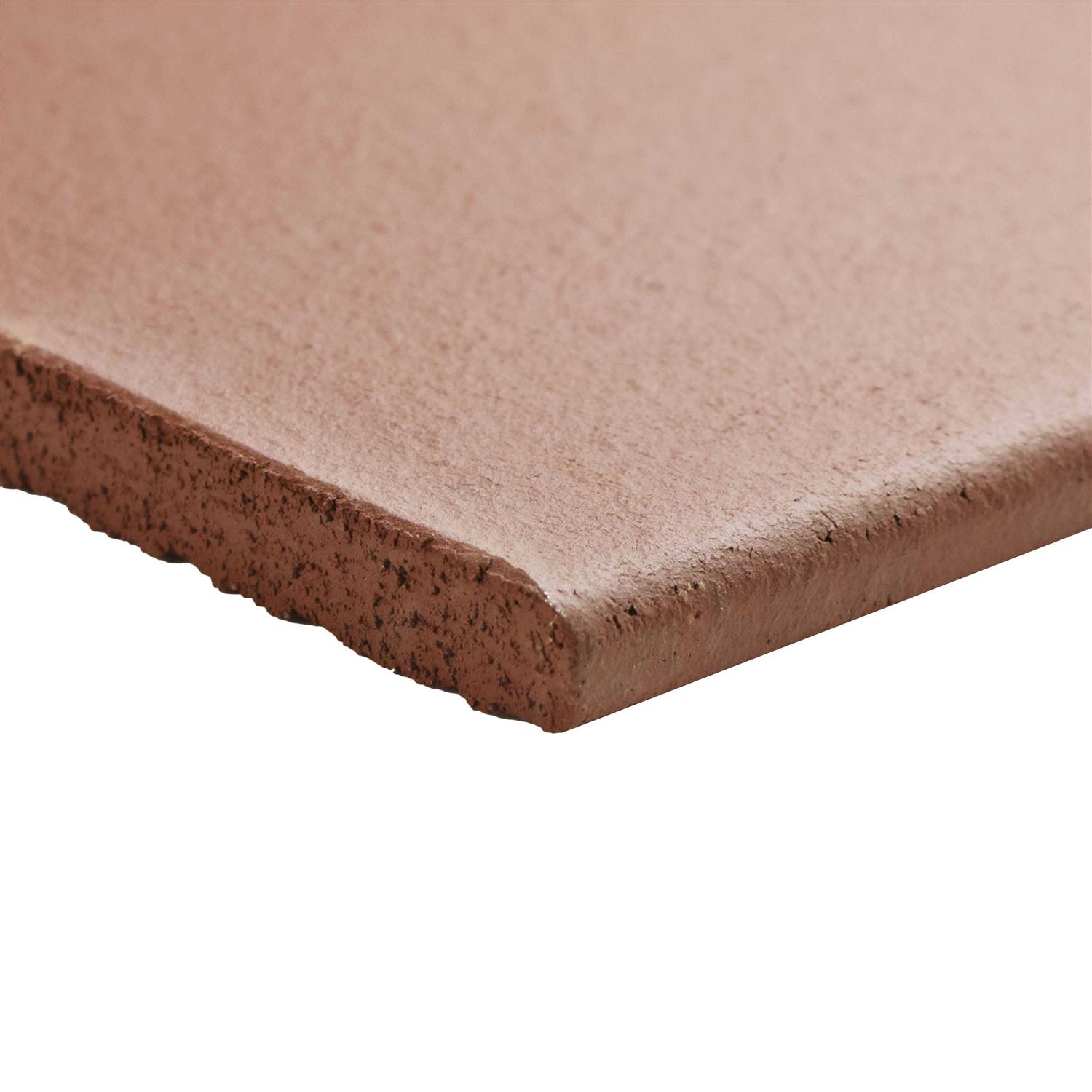 Affinity Tile Quarry Bullnose Red 5-7/8 in. x 5-7/8 in. Satin Ceramic Floor and Wall Tile Trim FGA6KBKE - Image 3