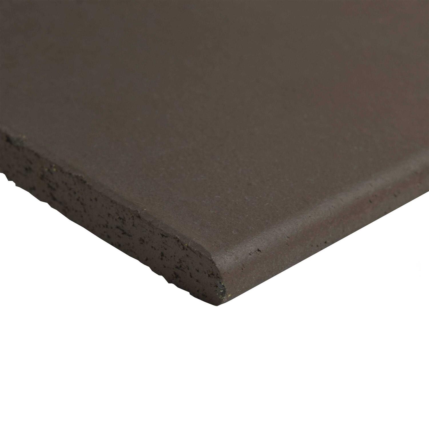 Affinity Tile Quarry Bullnose Red 5-7/8 in. x 5-7/8 in. Satin Ceramic Floor and Wall Tile Trim FGA6KBKE - Image 3