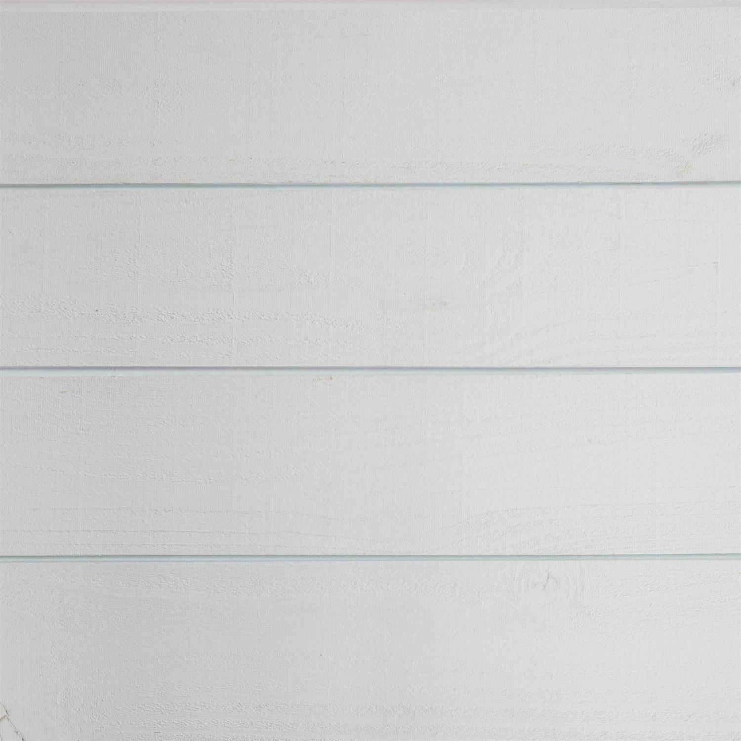 Unbranded 5.5-in x 8-ft Prefinished White Pine Shiplap Wall Plank 58X6X8-RSW - Image 4