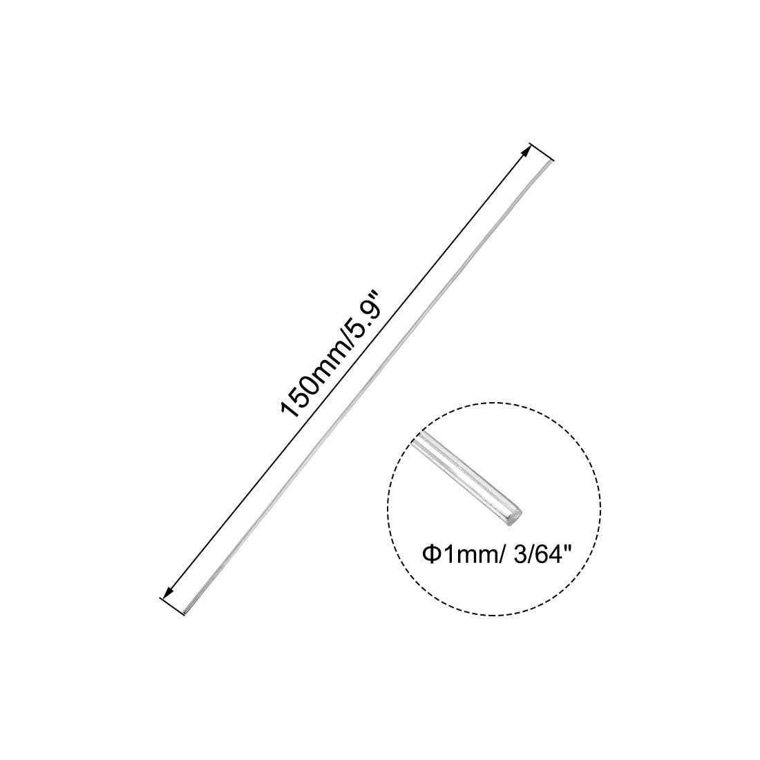 uxcell 304 Stainless Steel Solid Round Rod for DIY Craft - Image 3