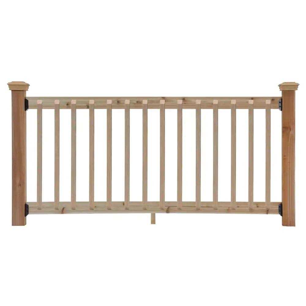 ProWood 6 ft Southern Yellow Pine Rail Kit with B2E Balusters