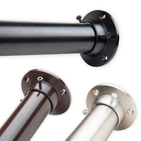 Rod Desyne 1.5 in. Adjustable Closet Rod and Socket Set - Image 5