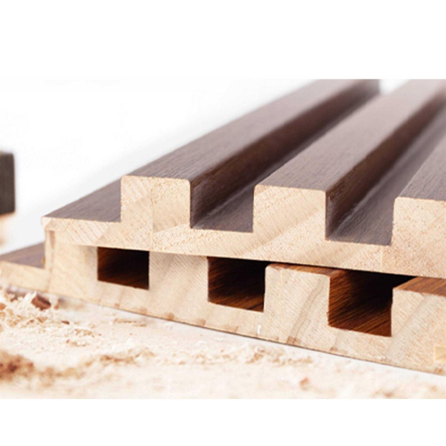 93 in. x 6 in x 0.8 in. Solid Wood Wall Siding Board - Image 4