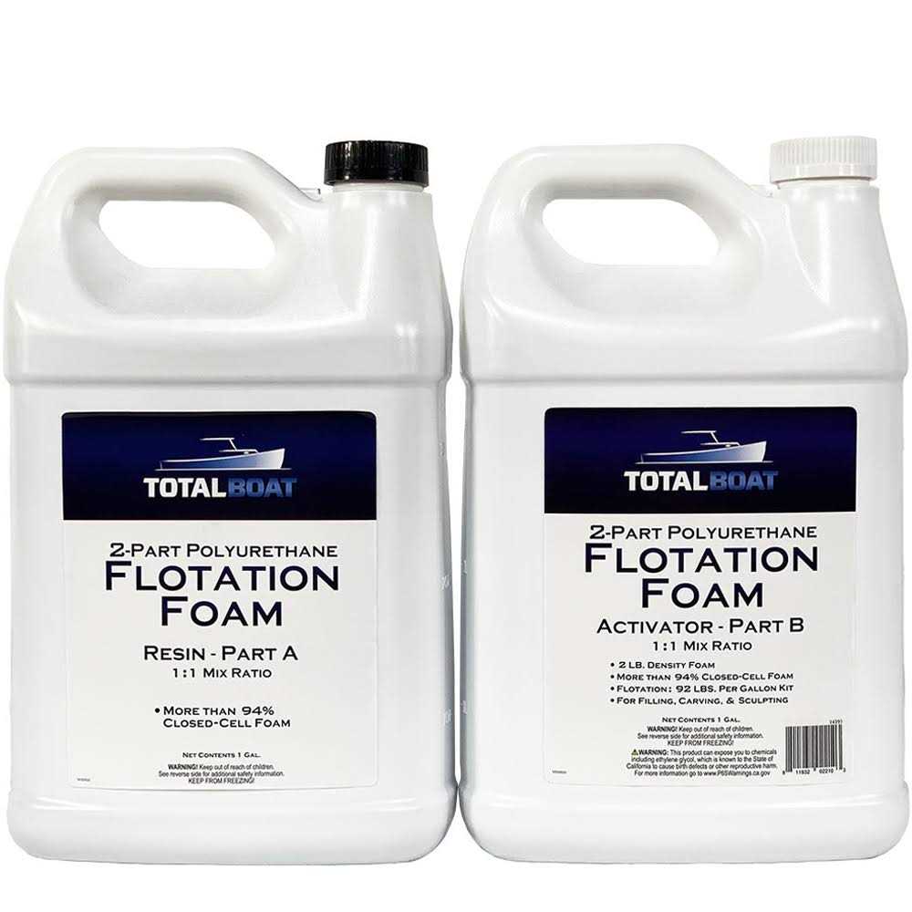 TotalBoat 2 Part Polyurethane Expanding Flotation Foam 2 lb Density - Image 3