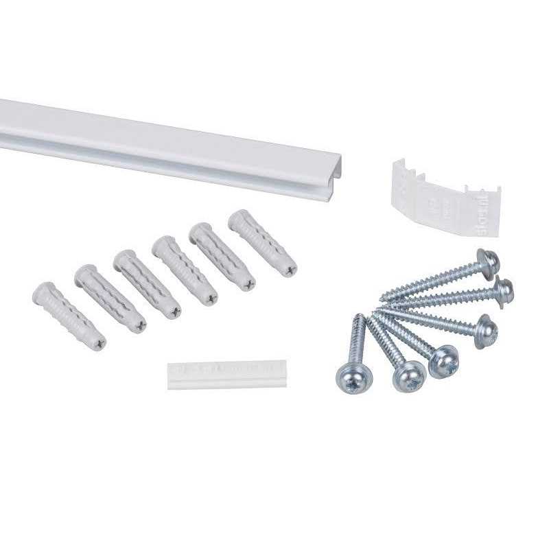 Stas Minirail Silver 150cm + Installation Kit BW52000 - Image 2