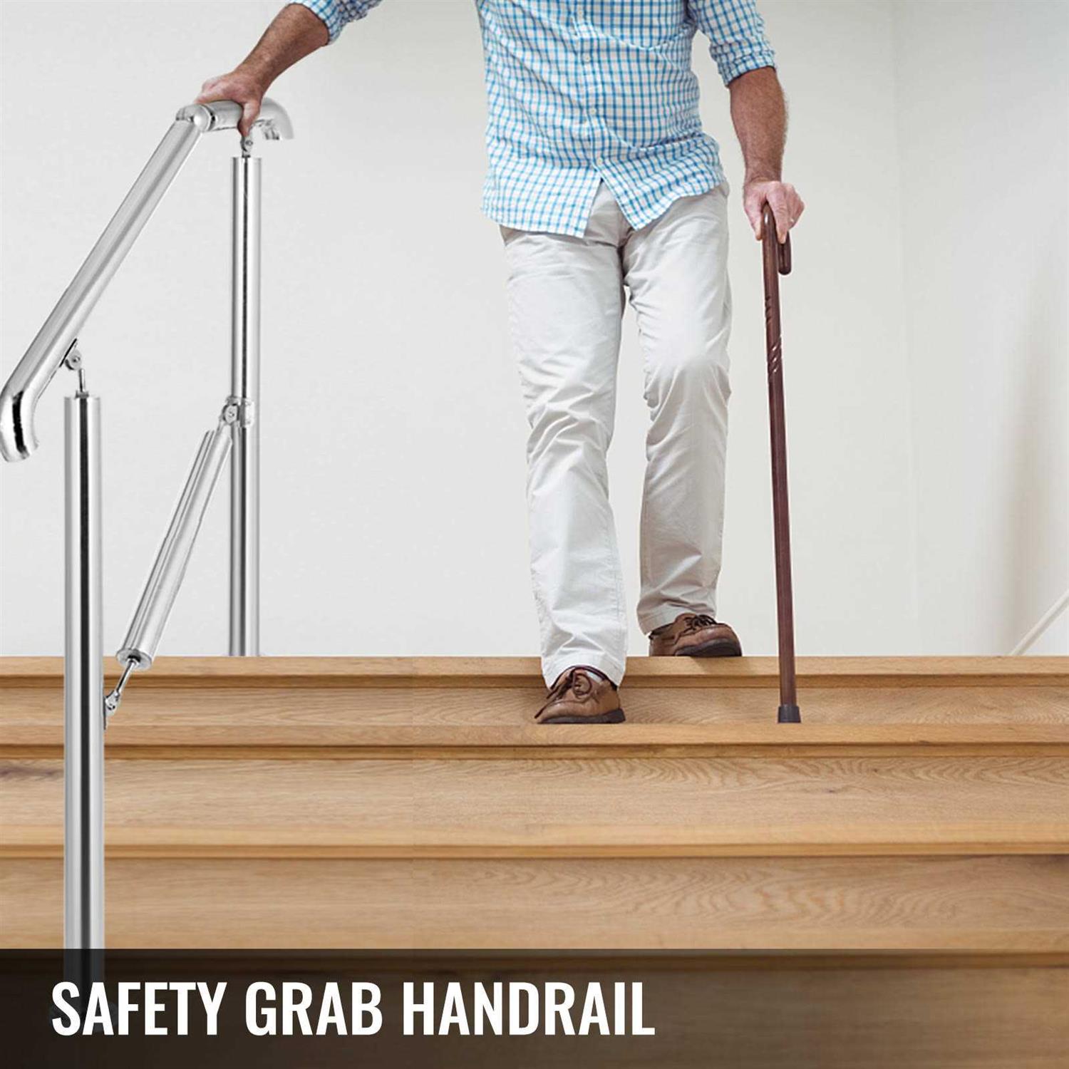 VEVOR Adjustable Stair Handrail BXGLTFS3BDLZ00001V0 - Image 4