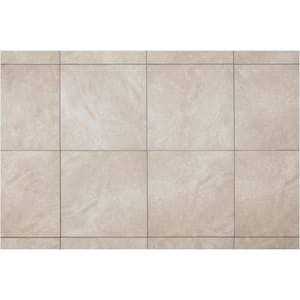 TrafficMaster Portland Stone Gray 18 in. x 18 in. Glazed Ceramic Floor and Wall Tile - Image 3