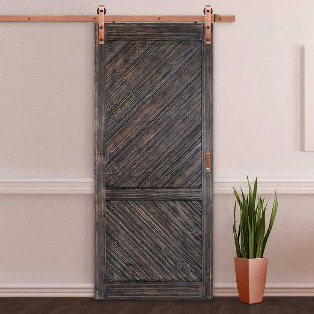 Renin Bent Strap Barn Door Hardware Kit - Image 3