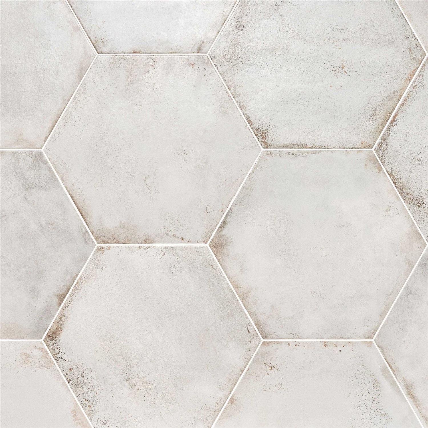 Angela Harris Fuller 20 Hex Porcelain Metallic Look Floor and Wall Tile Ivy Hill Tile - Image 3