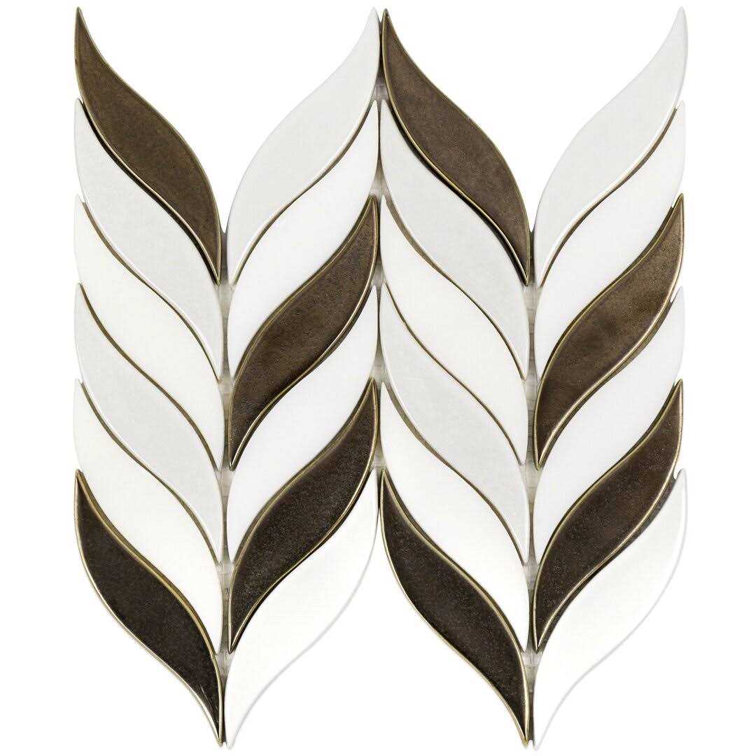 Delphi Sprig 2x22 x 3x22 Ceramic Mosaic Tile Ivy Hill Tile - Image 4