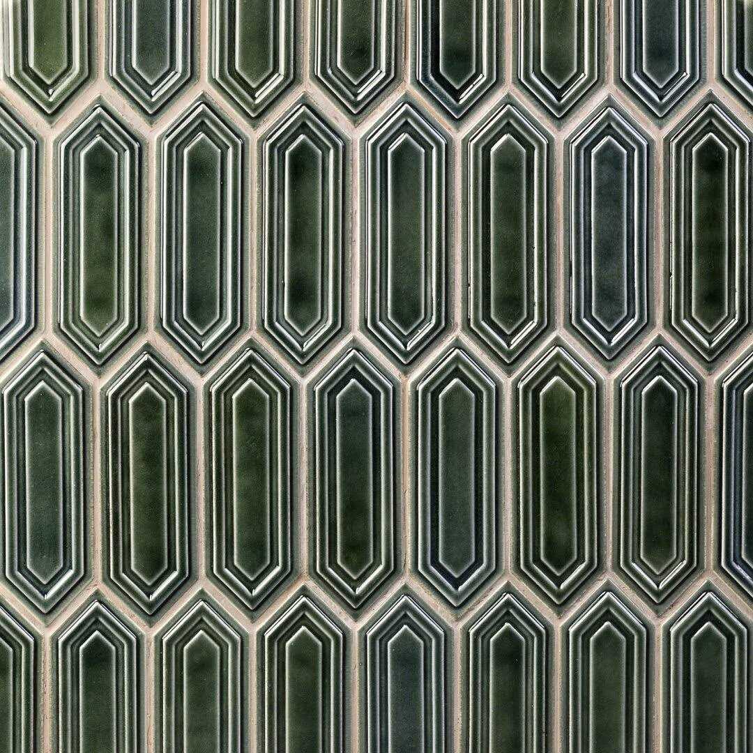 Delphi Hexagon 3 x 9 Straight Edge Ceramic Mosaic Sheet Tile Ivy Hill Tile - Image 5