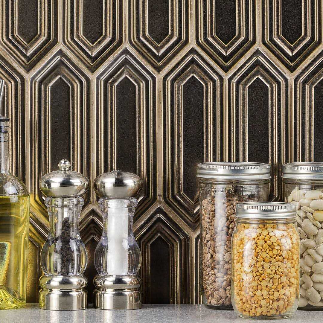 Delphi Hexagon 3 x 9 Straight Edge Ceramic Mosaic Sheet Tile Ivy Hill Tile - Image 5