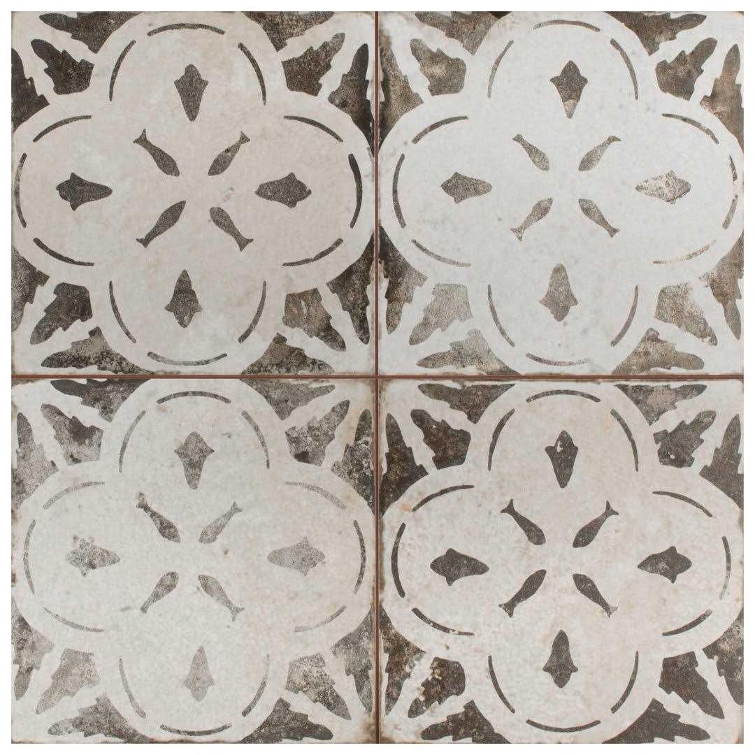 Kings 18 x 18 Ceramic Patterned Wall & Floor Tile Merola Tile - Image 4