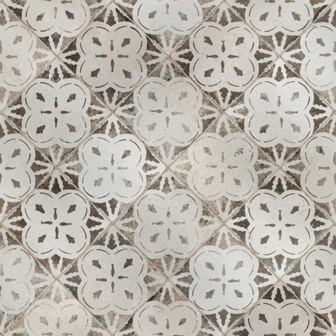 Kings 18 x 18 Ceramic Patterned Wall & Floor Tile Merola Tile - Image 5