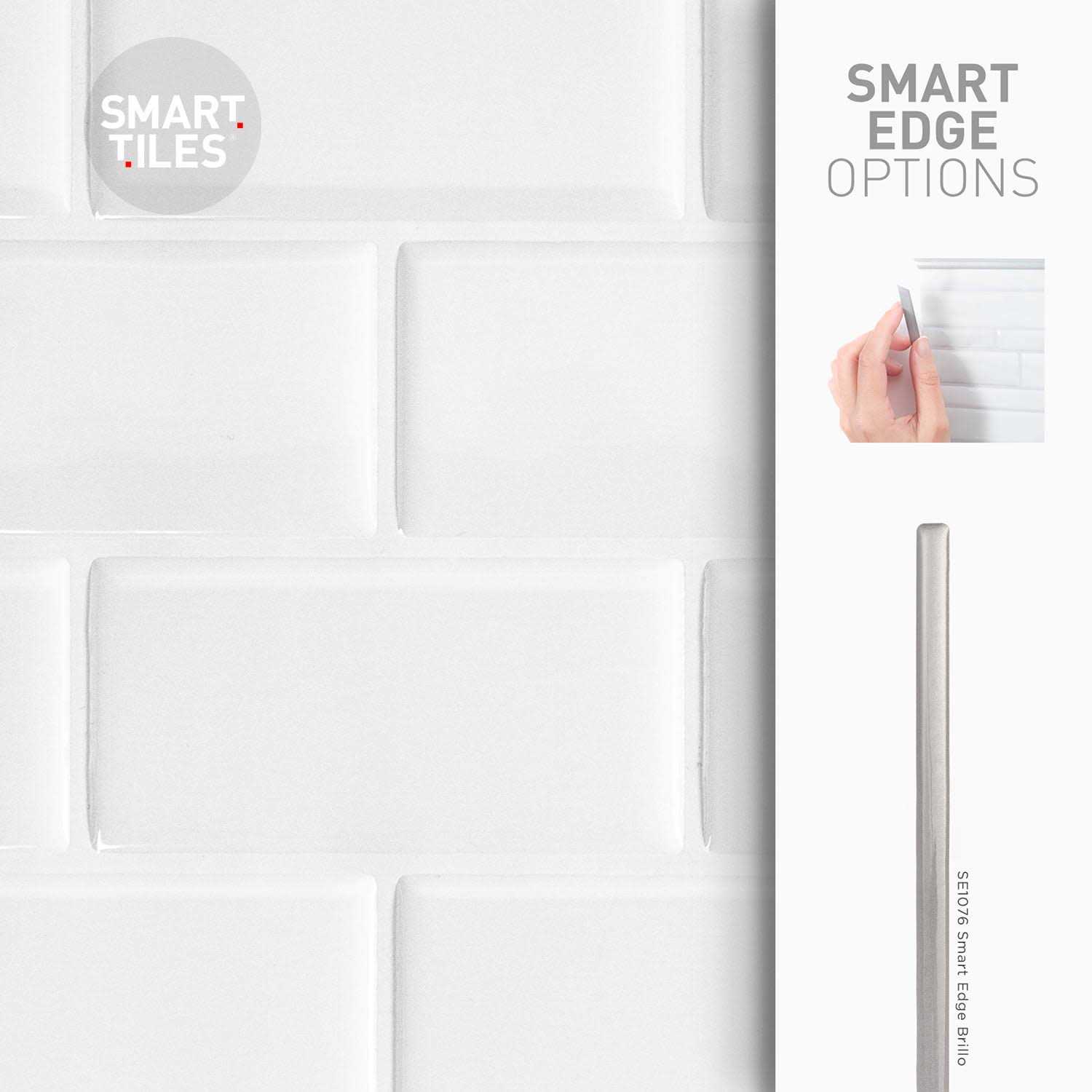 Smart Tiles Peel and Stick Backsplash 10 Sheets of 10.95 x 9.70 - Image 5